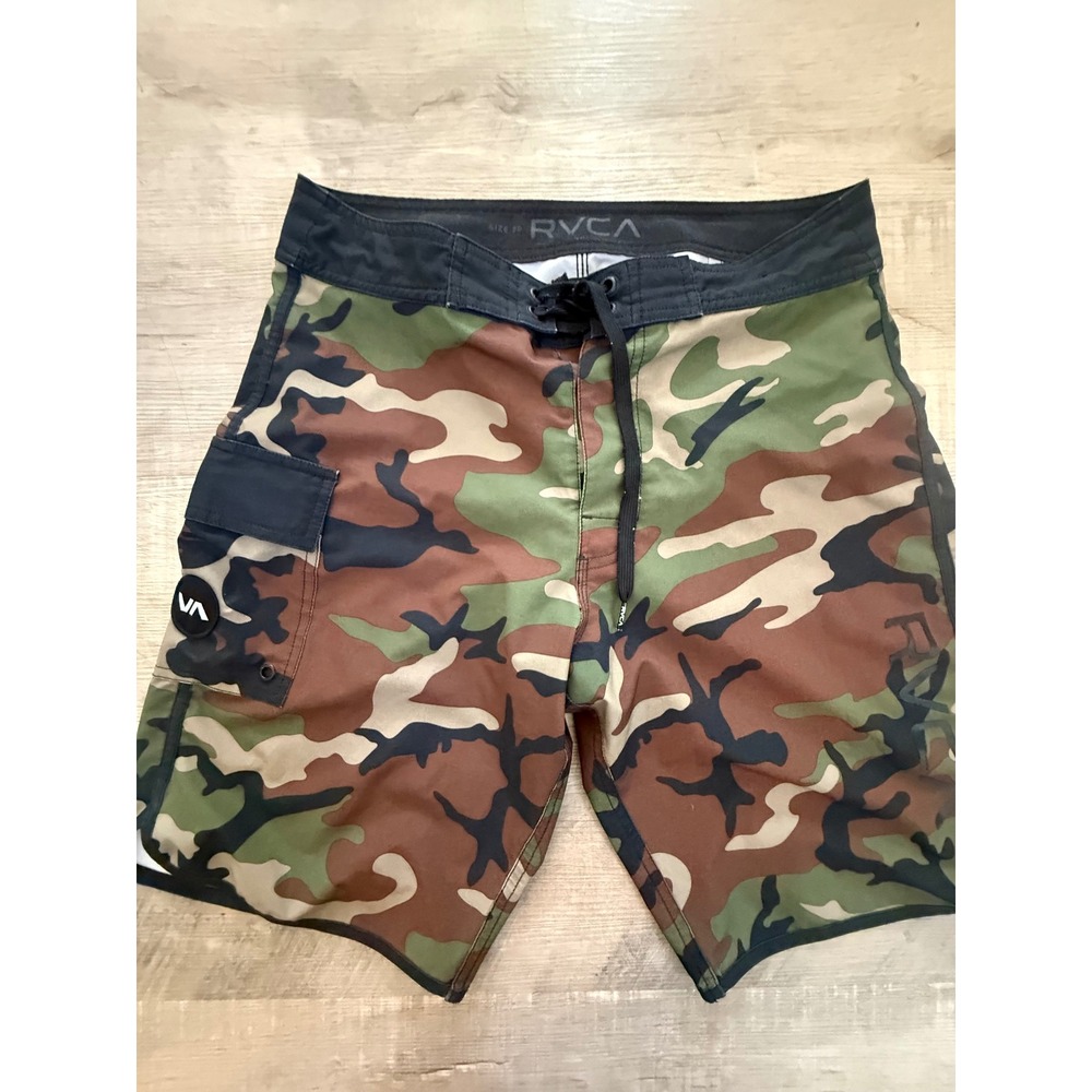 RVCA Men's Camo Board Shorts Swim Trunks Size 30